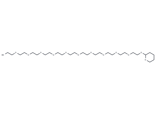 THP-PEG11-OH Chemical Structure