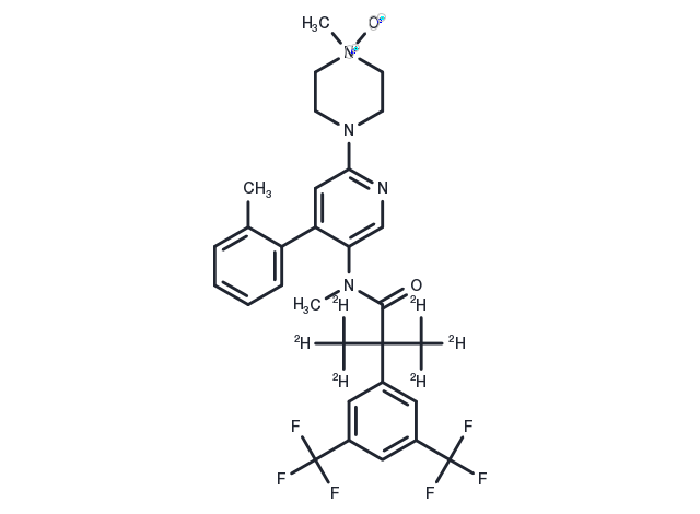 Netupitant N-oxide D6 Chemical Structure