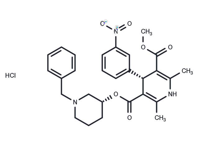 Benidipine hydrochloride Chemical Structure