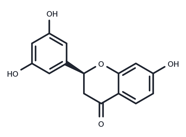 7,3′,5′-Trihydroxyflavanone Chemical Structure