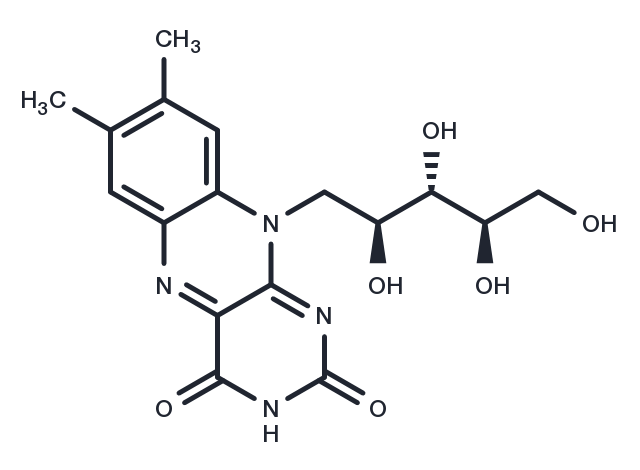 Riboflavin Chemical Structure