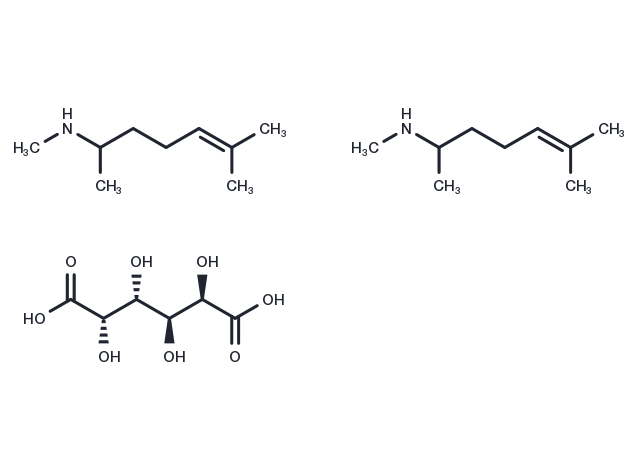 Isometheptene mucate Chemical Structure