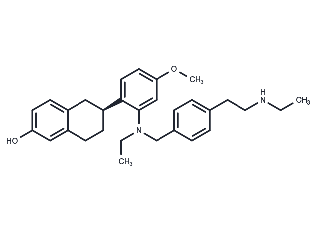 Elacestrant S enantiomer Chemical Structure