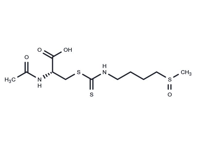 DL-Sulforaphane N-acetyl-L-cysteine Chemical Structure