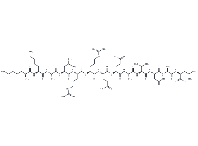 Autocamtide-2-related inhibitory peptide Chemical Structure