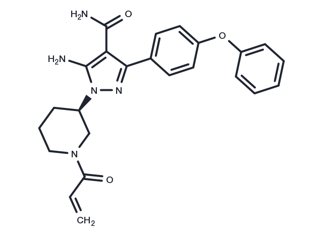 Btk inhibitor 2 Chemical Structure