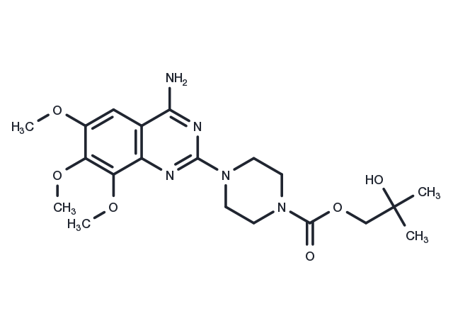 Trimazosin Chemical Structure