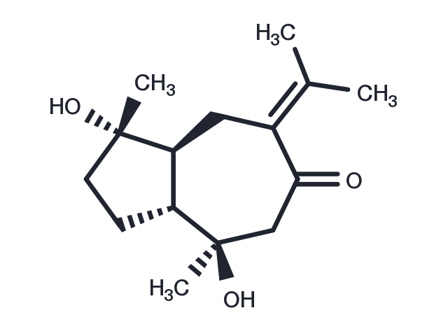 Isozedoarondiol Chemical Structure