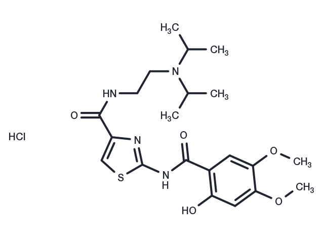 Acotiamide hydrochloride Chemical Structure
