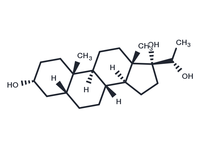 Pregnanetriol Chemical Structure