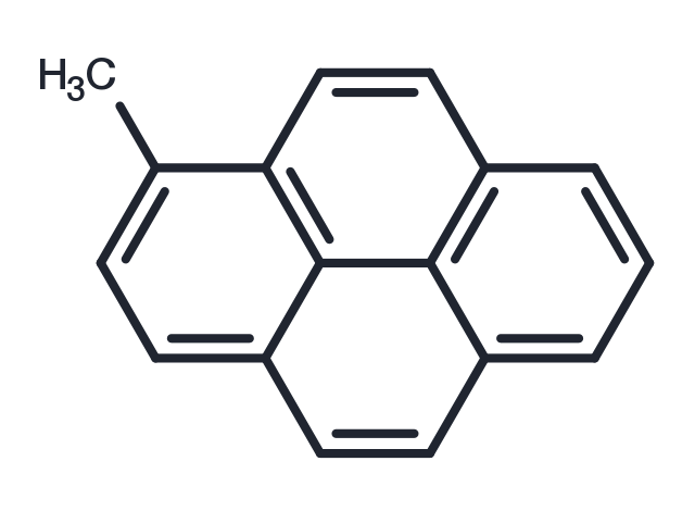 1-Methylpyrene Chemical Structure