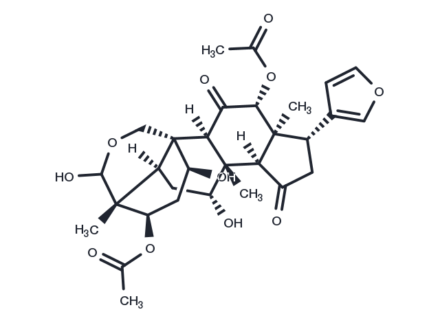 Isotoosendanin Chemical Structure