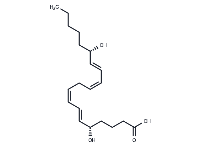 5(S),15(S)-DiHETE Chemical Structure