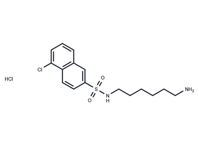 W-9 hydrochloride Chemical Structure
