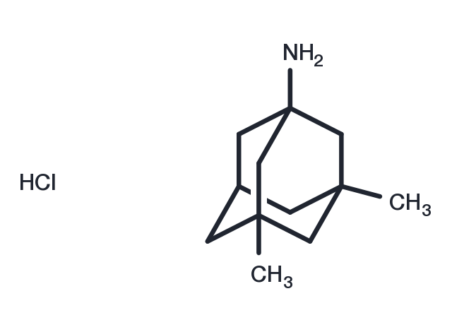 Memantine hydrochloride Chemical Structure