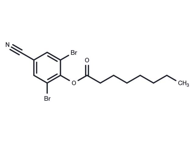 Bromoxynil octanoate Chemical Structure