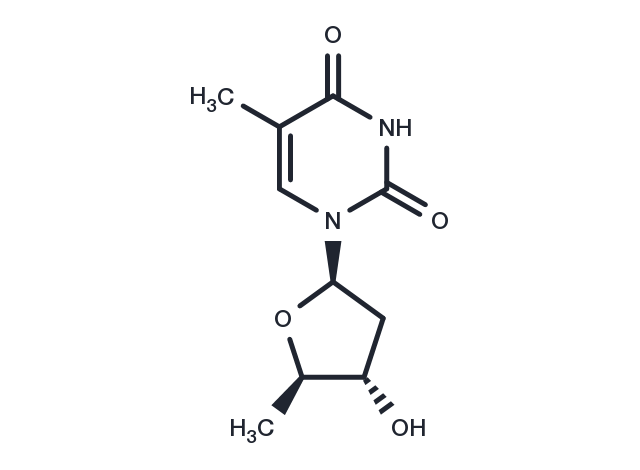 5-deoxy Thymidine Chemical Structure
