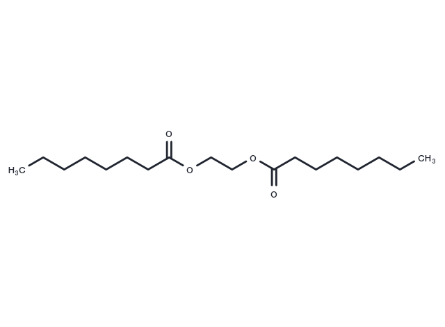 Dioctanoylglycol Chemical Structure
