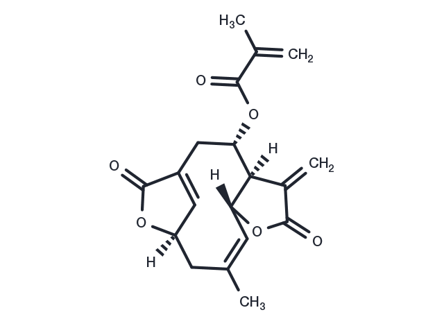 Deoxyelephantopin Chemical Structure
