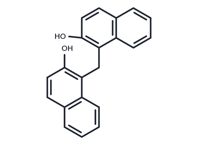 1,1'-Methylenedi-2-naphthol Chemical Structure