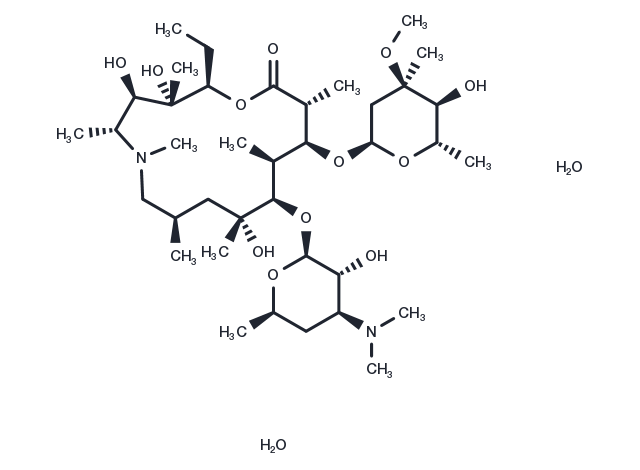 Azithromycin hydrate Chemical Structure