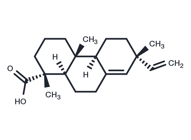 Sandaracopimaric acid Chemical Structure