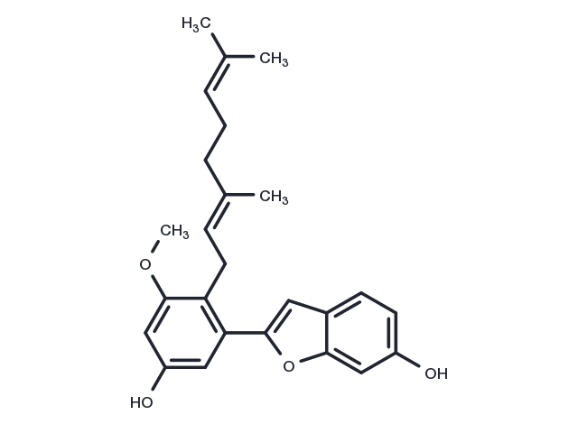 Mulberrofuran A Chemical Structure
