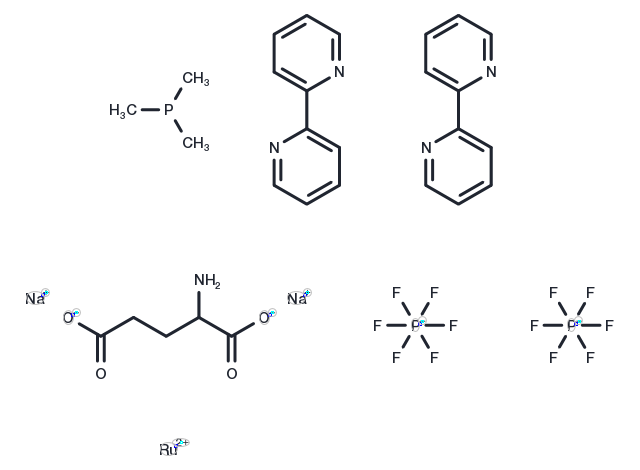 RuBi-Glutamate Chemical Structure