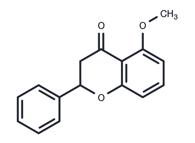 5-Methoxyflavanone Chemical Structure
