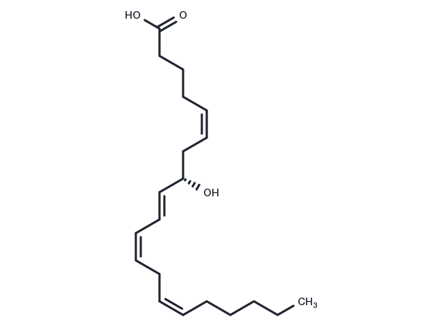 8(S)-HETE Chemical Structure