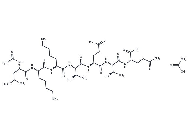 TB500 acetate(885340-08-9 free base) Chemical Structure