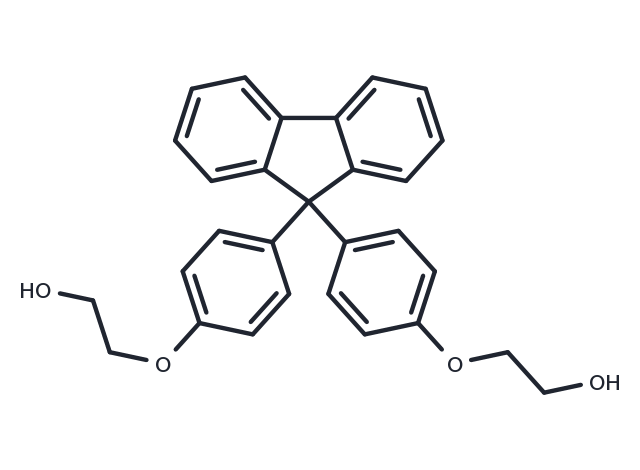 Bisphenoxyethanolfluorene Chemical Structure