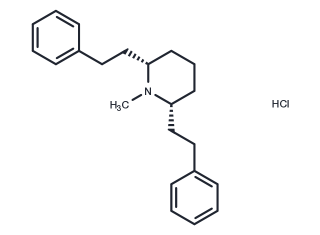 Lobelane Hydrochloride Chemical Structure