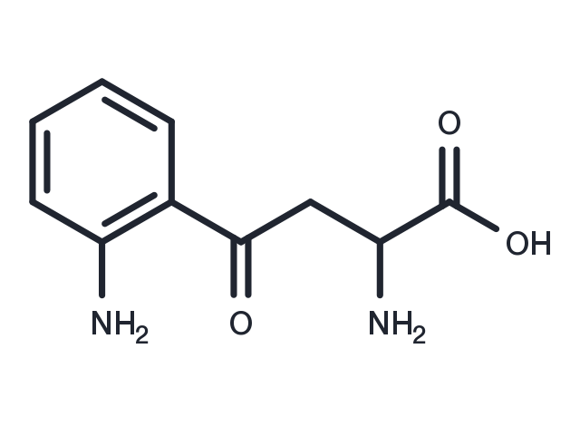 2-Amino-4-(2-aminophenyl)-4-oxobutanoic acid Chemical Structure