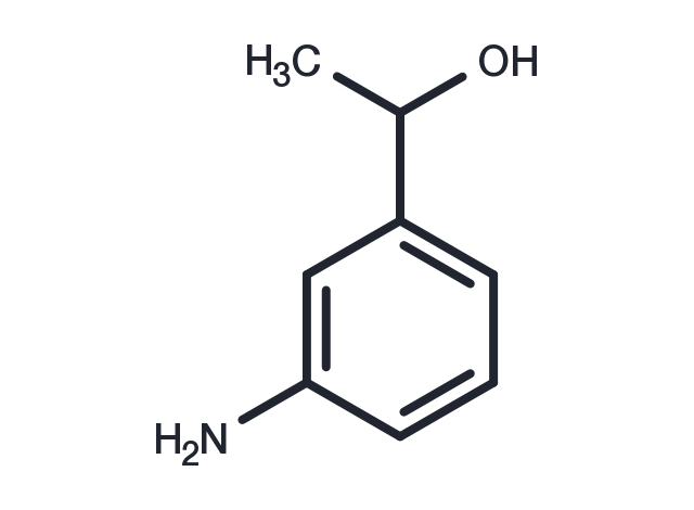 Benzyl alcohol, m-amino-alpha-methyl- Chemical Structure
