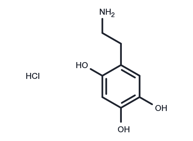 Oxidopamine hydrochloride Chemical Structure