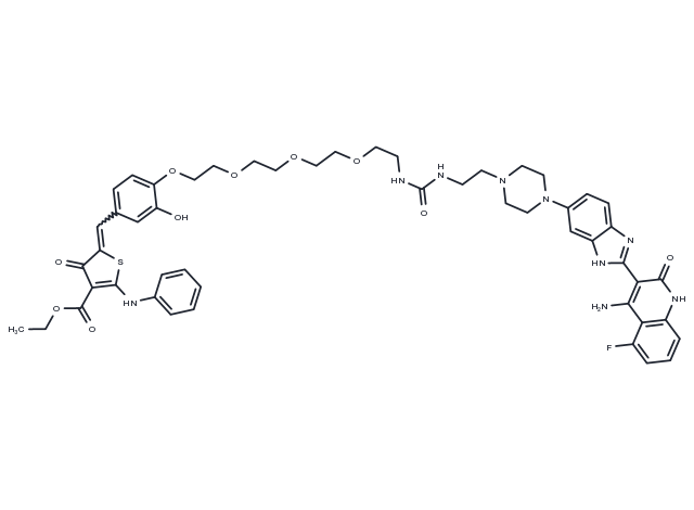 Dovitinib-RIBOTAC Chemical Structure