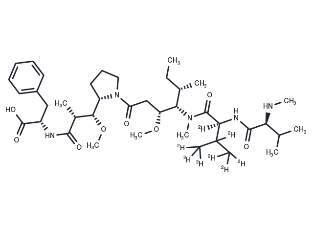 D8-MMAF Chemical Structure