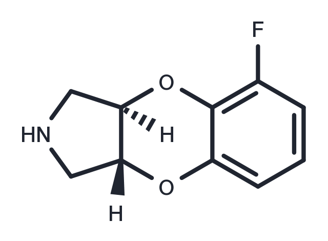 (3aR,9aR)-Fluparoxan Chemical Structure