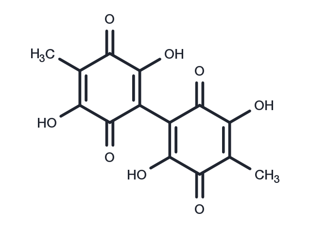 Oosporein Chemical Structure