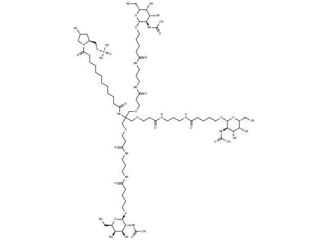 Cemdisiran, terminal sugar modification- Chemical Structure