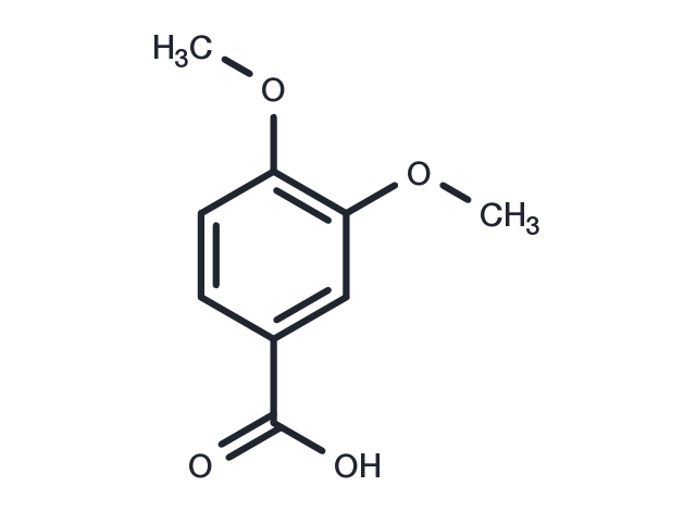 Veratric acid Chemical Structure