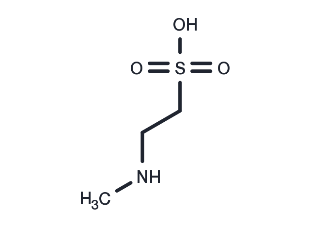 N-Methyltaurine Chemical Structure