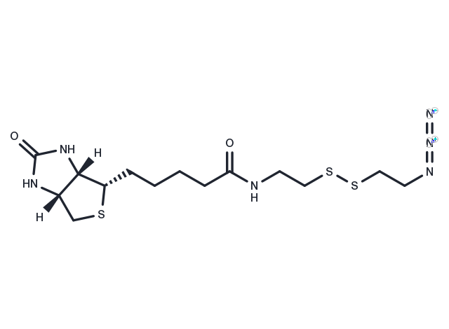 Azide-C2-SS-C2-biotin