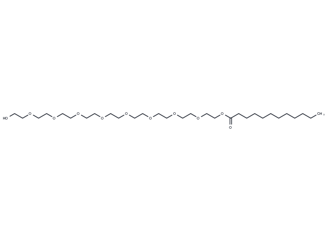 PEG-9 Laurate Chemical Structure