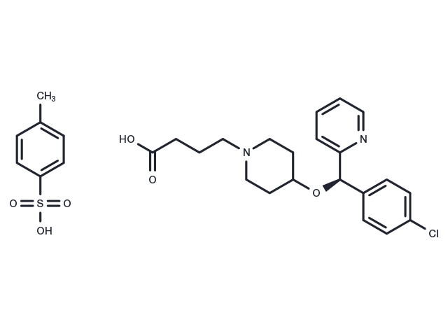 Bepotastine tosylate Chemical Structure