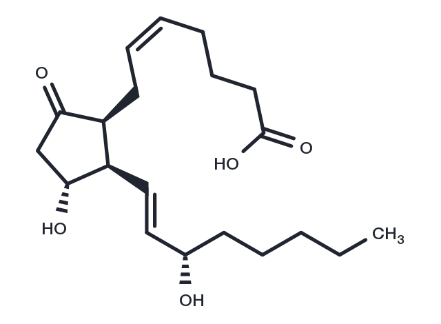 8-iso Prostaglandin E2 Chemical Structure