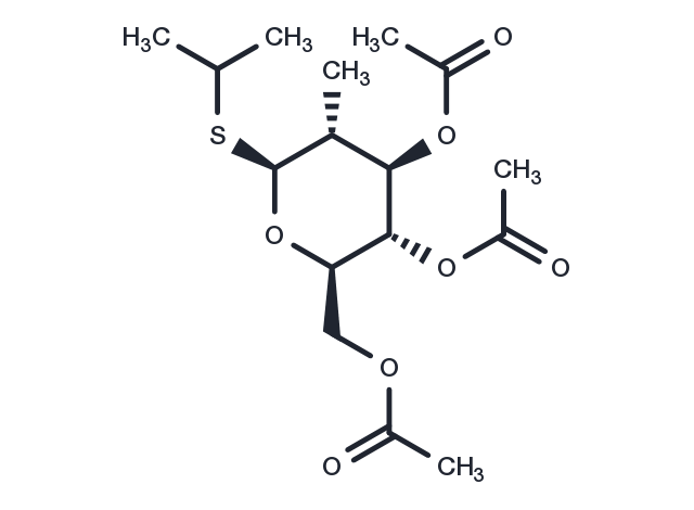 1-(Isopropylthio)-2,3,4,6-tetra-o-Ac-beta-D-glucosylpyranose