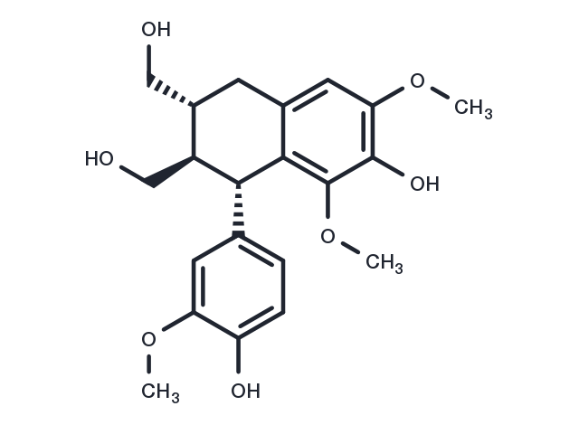 5-Methoxyisolariciresinol Chemical Structure