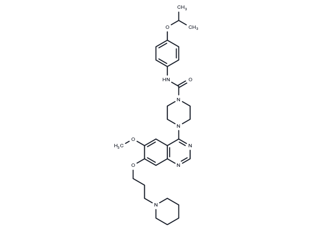 Tandutinib Chemical Structure